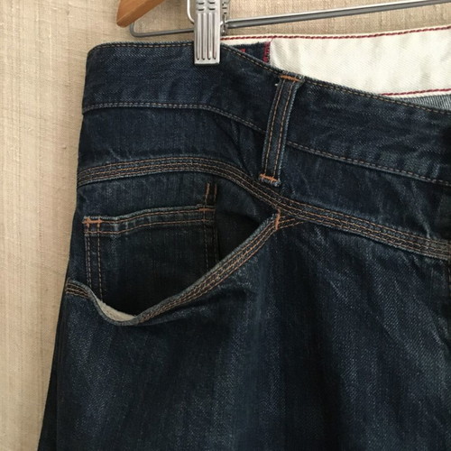 Vintage jeans Marithé & François Girbaud like new, size M, navy blue
