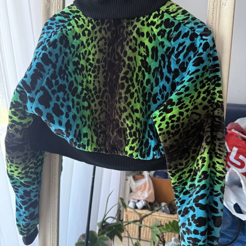 Versace H&M bomber jacket limited edition size 36 S-M like new