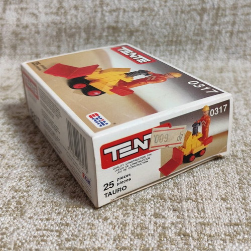 Tente Tauro #0317 vintage building blocks new with box