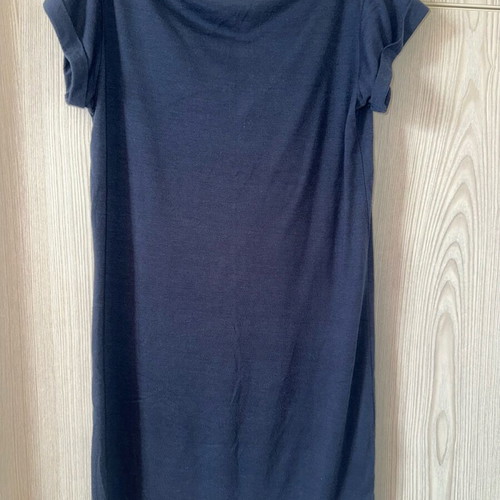 Women's navy blue dress used, basic and comfortable, size S