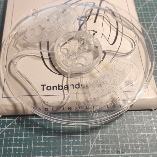 7-Inch Reel-to-Reel Tapes used, set of 8 with analog recordings