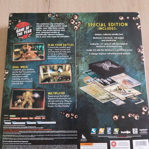 BioShock 2 Special Collectors Edition Windows game like new