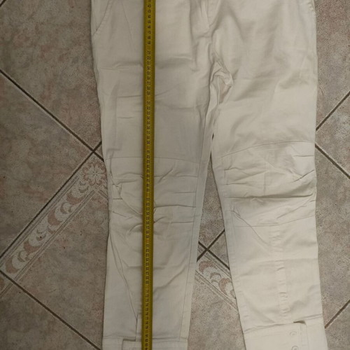 Guess white pants used, sizes S and M