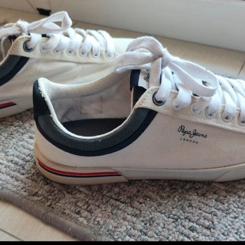 Pepe Jeans canvas sneakers used, size 42, excellent condition