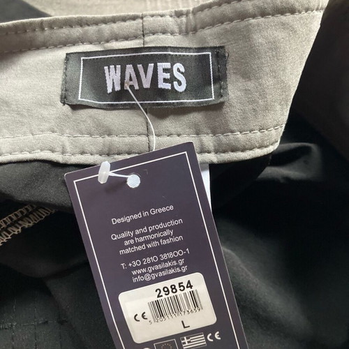 Waves men's swimwear new, size L, black without elastic