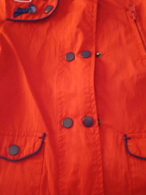 Orchestra jacket used 98 cm red, relatively thin