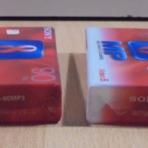 Sony Video 8 P5-90MP3 Two 90-Minute Video Camera Cassettes New
