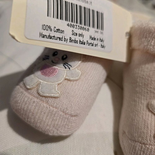 Baby shoes 100% cotton, new