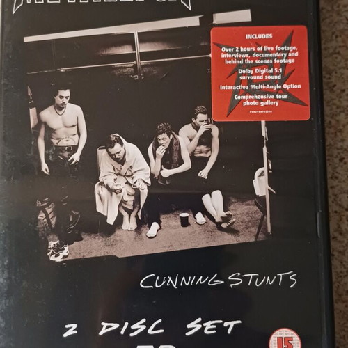 Metallica Cunning Stunts DVD 2 disc set like new