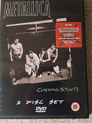 Metallica Cunning Stunts DVD 2 disc set like new