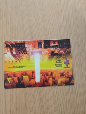 Rave Psytrance Flyer 90s Amorphia & Brainstorm 1997 like new