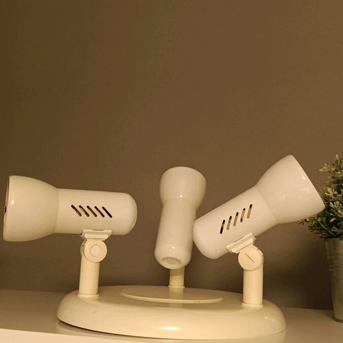 IKEA ceiling and wall light used with 3 spotlights