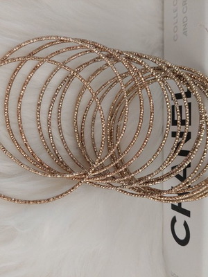 H&M ring bracelets set new, gold color