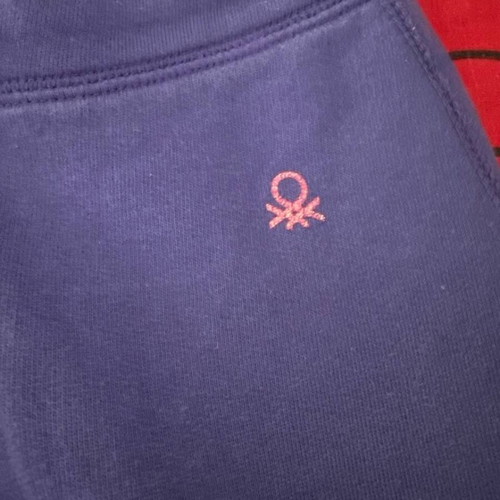 Benetton kids sweatpants used, size 7–8 years, blue