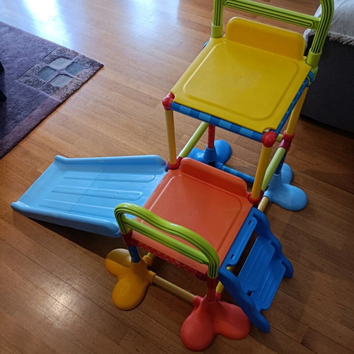 Children's Climbing Gym with Slide like new