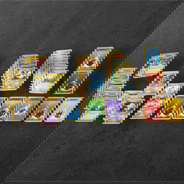 Vintage Pokémon Card Lot - 89 Cards from Base Set Era - Played Condition