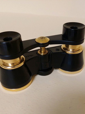 Antique opera theater binoculars like new with case