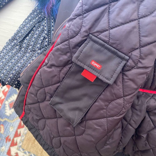 Esprit jacket brown like new with extra pockets, size L