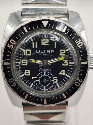 Vintage Swiss Ultra Unisex Divers Watch μεταχειρισμένο
