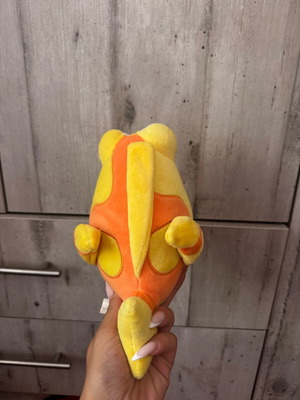 Plush fish bubble like new