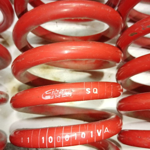 EIBACH lowering springs used for Alfa Romeo 147, stiff suspension