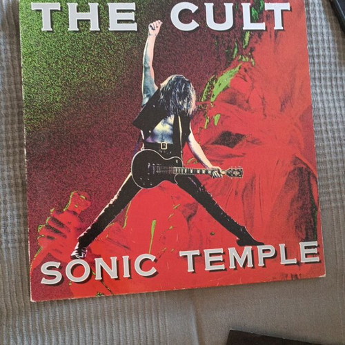 The Cult Sonic Temple vinyl like new, metal