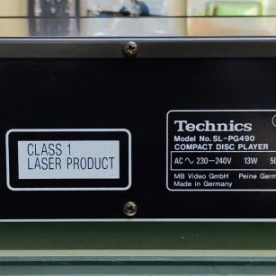 Technics SL-PG490 CD player