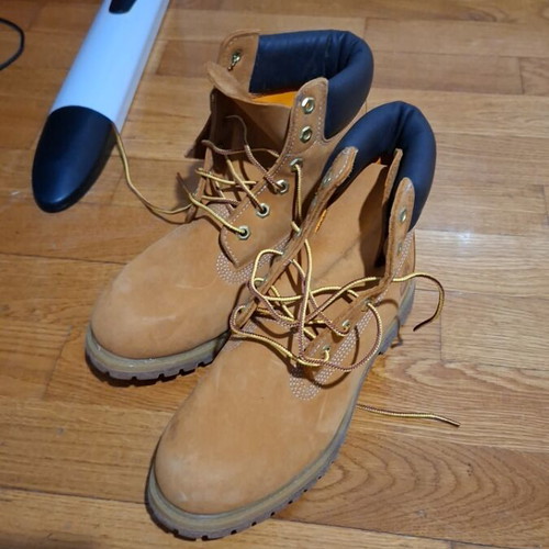 Timberland waterproof boots like new, tan, size 38.5