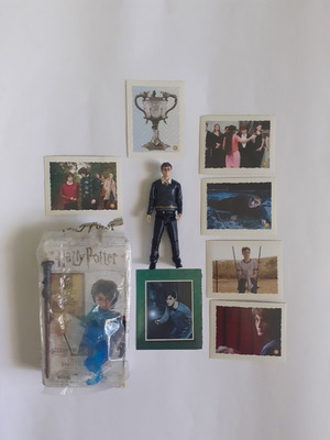 Harry Potter collectible set used with figure and wand