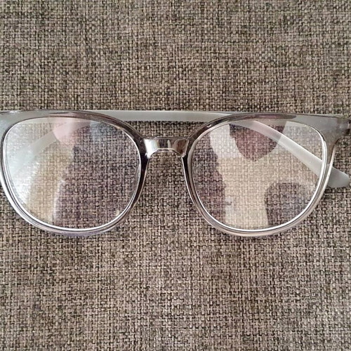 Glasses new, black and gray