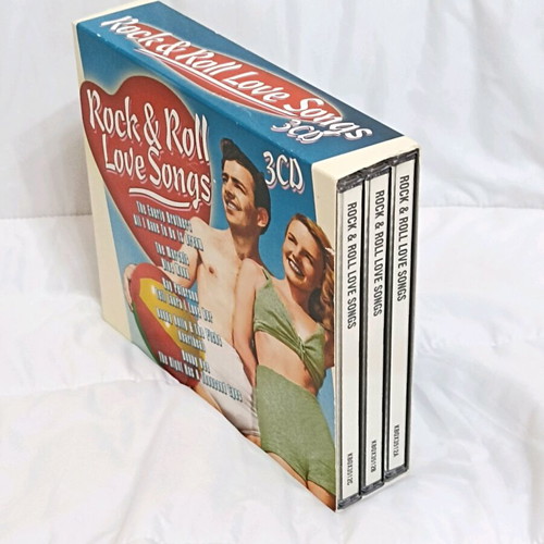 Rock and Roll Love Songs 3 CD collection new