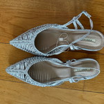 Corina silver shoes new, size 38
