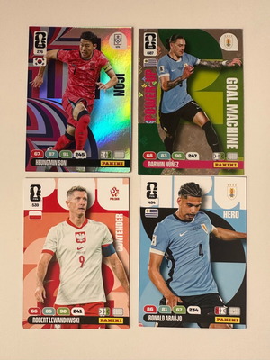 Карти Panini Adrenalyn World Cup 2026 нови, 35+ броя
