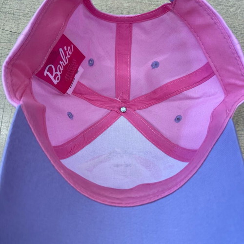 Barbie hat new, pink, one size Must