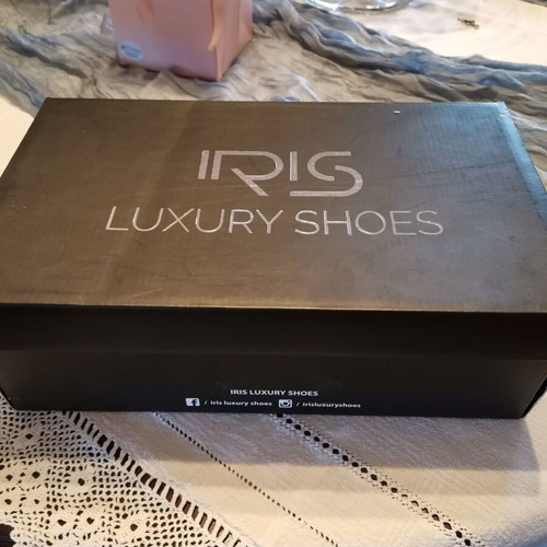Mule Iris luxury shoes like new, purple, size 39