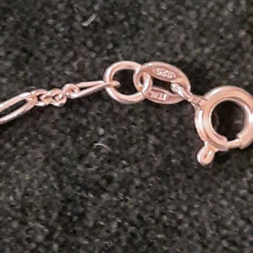 Silver bracelet with hearts 325 like new, length 16cm