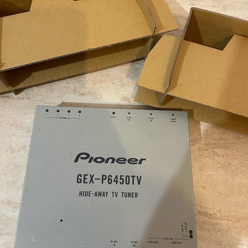 Pioneer Car TV like new with remote and wiring
