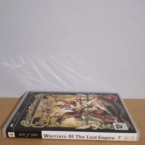 Warriors of the Lost Empire empty case, cover and manual for Sony PSP