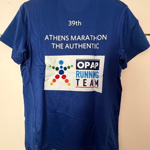 Adidas αυθεντικό μπλουζάκι μαραθωνίου, γυναικείο μέγεθος large