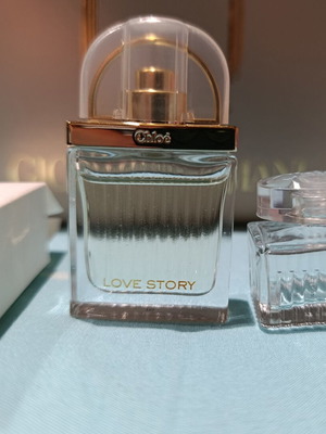 Chloe Love Story mini perfume used, 7.5 ml Eau de Parfum