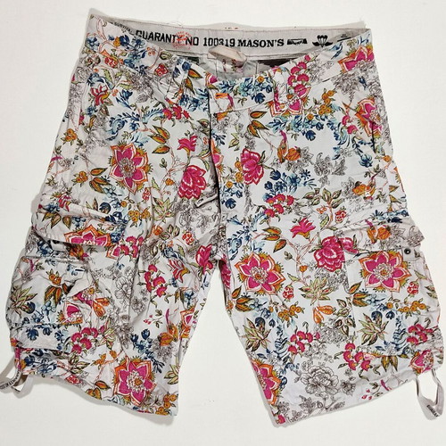Mason's Vintage Men's Cargo Shorts size 52/36 like new, multicolor