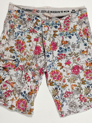 Mason's Vintage Ανδρικό Cargo Shorts μέγεθος 52/36 σαν καινούργιο, πολύχρωμο