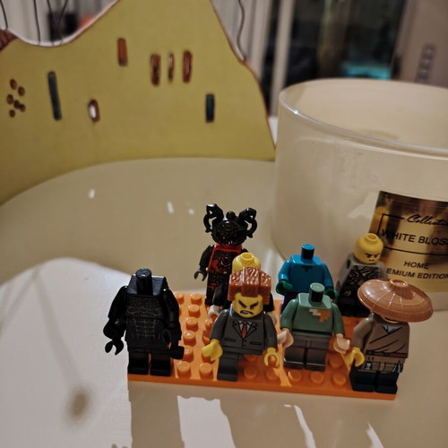Lego Ninjago, Movie, City used, 20kg set with figures