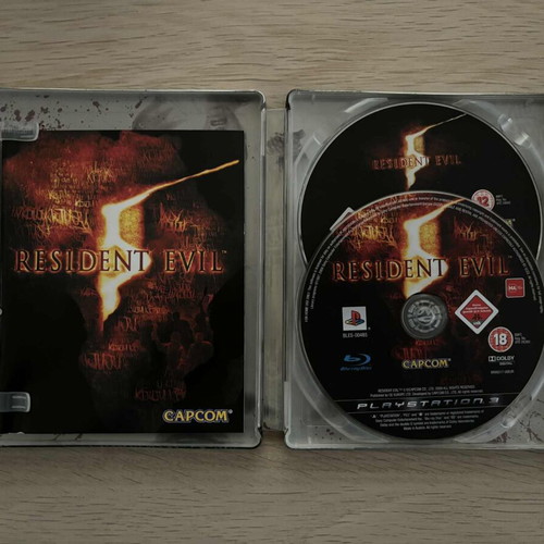 Resident Evil 5 Steelbook Limited Edition PlayStation 3 used, full English