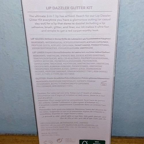 Sheglam Lip Dazzler Glitter Kit new