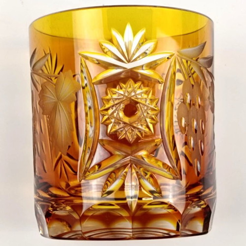 Nachtmann Traube handmade crystal whiskey glass like new