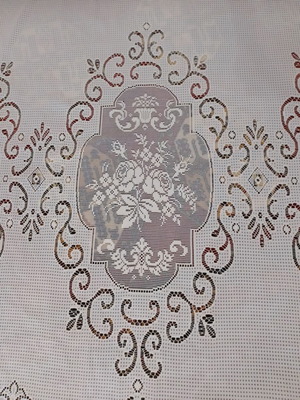 Vintage curtains set of 2 used, Greek export company