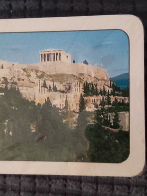 Vintage tourist playing cards Samos Kokkari sealed 1990