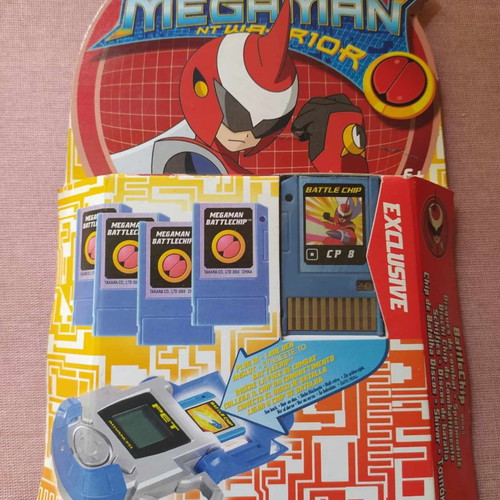 Megaman Chip CP8 5-pack new Mattel 2004