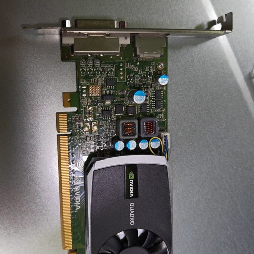Quadro 600 1GB used with 1x DVI and 1x DisplayPort